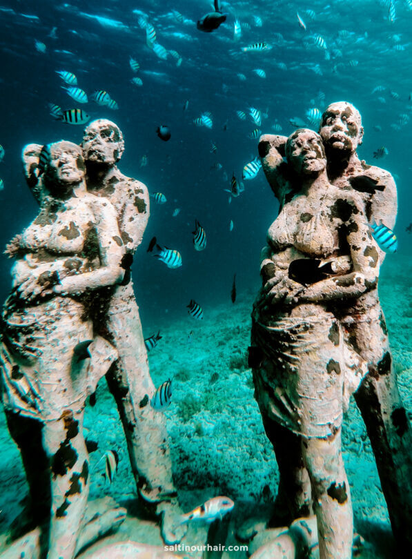 honeymoon bali gili islands underwater sculptures