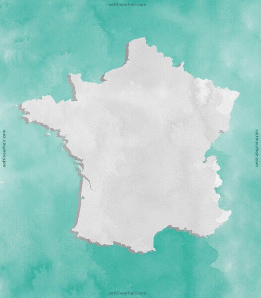 France Graphic Map 526x600 