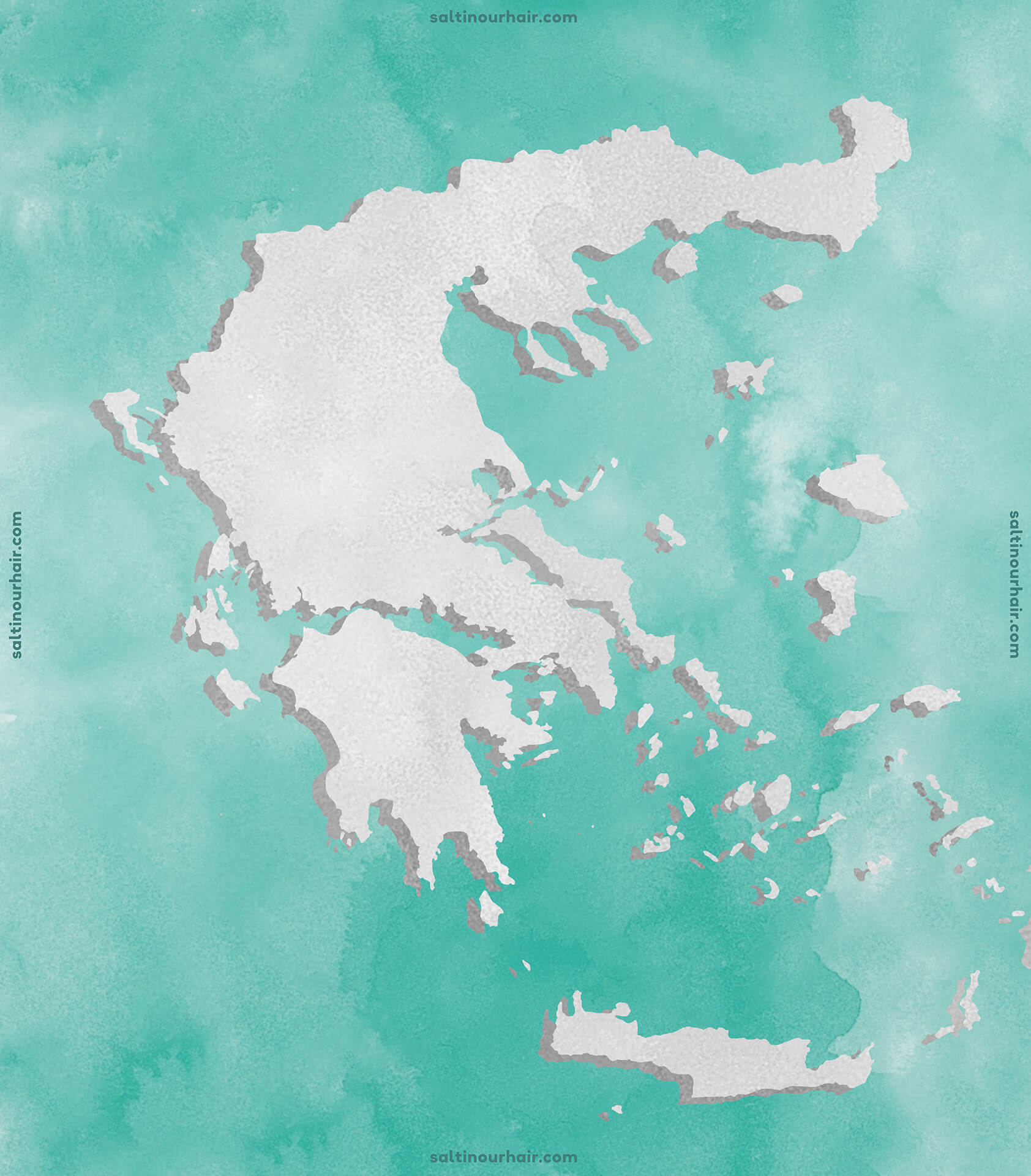 Kaart van Griekenland