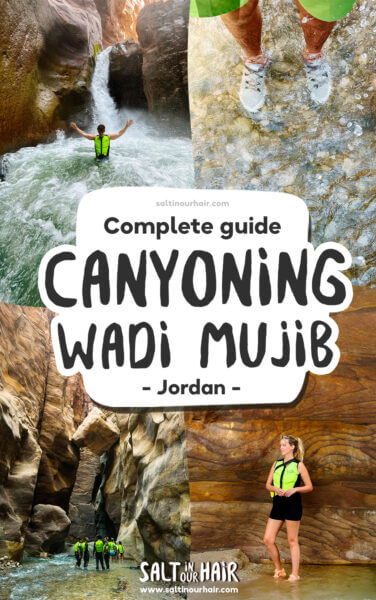 Canyoning in Wadi Mujib, Jordan: Explore the Siq Trail Waterfalls