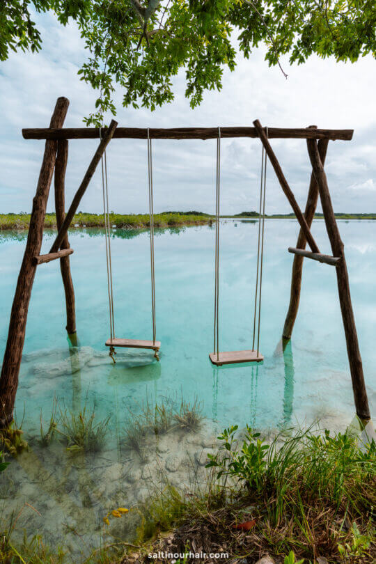 tropical swing bacalar mexico itinerary