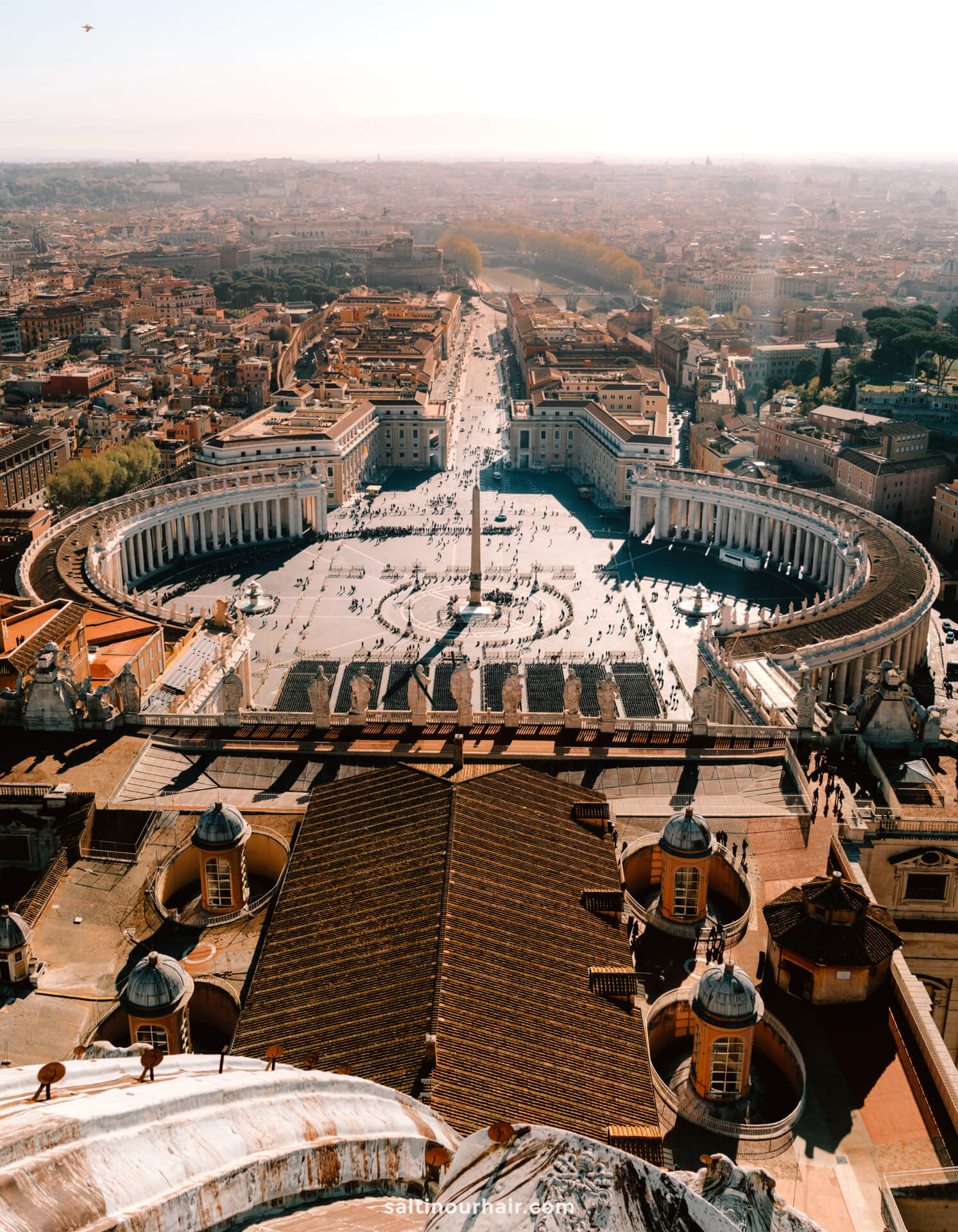 italy itinerary 7 days rome Basilica dome