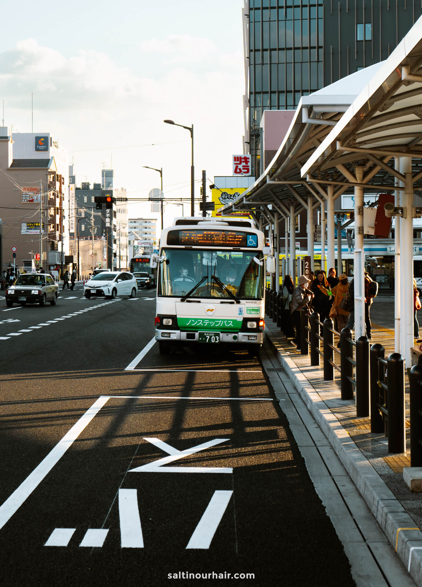 busstation kyoto japan