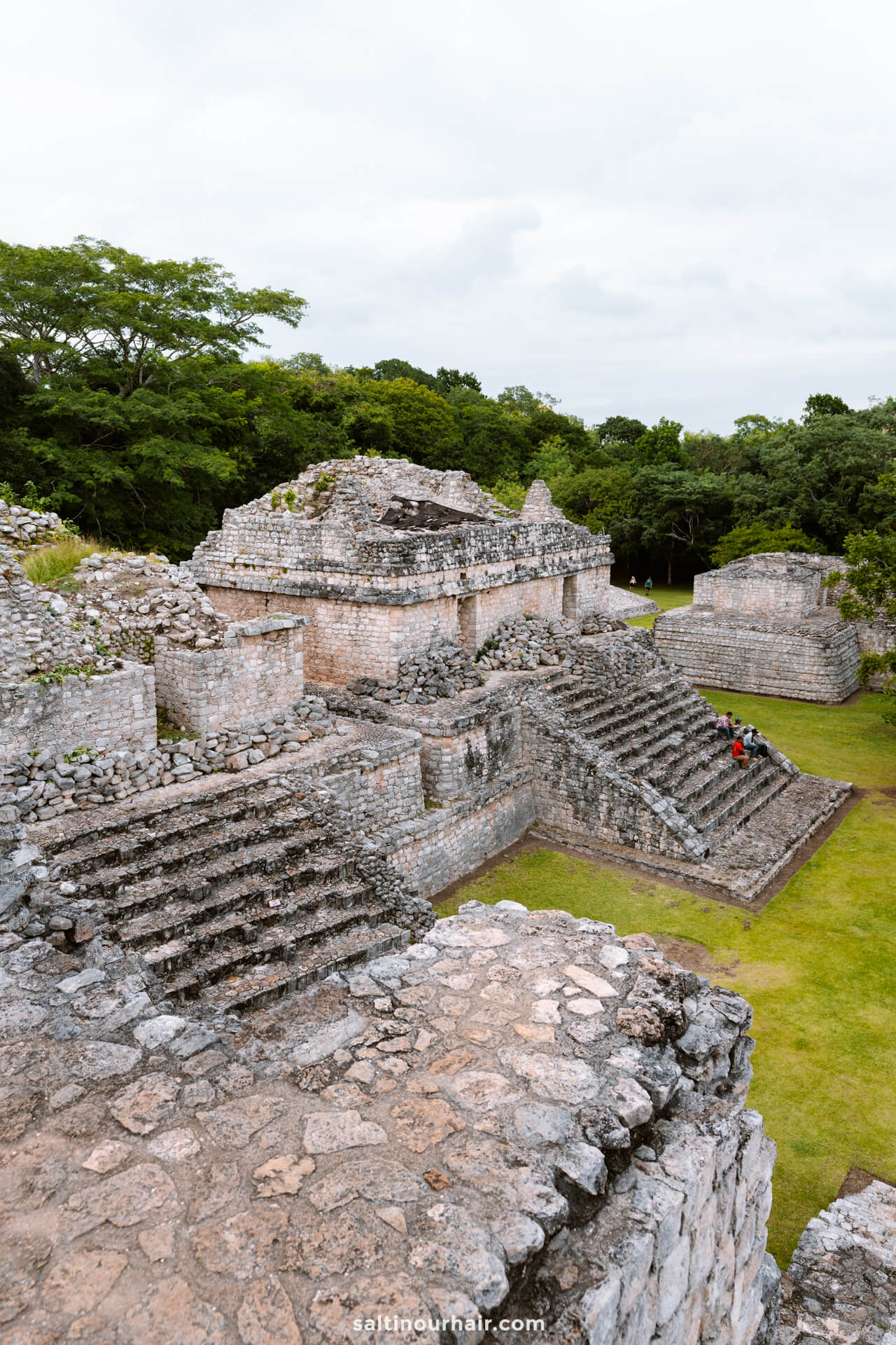 climbing ek balam ruins things to do in Valladolid mexico