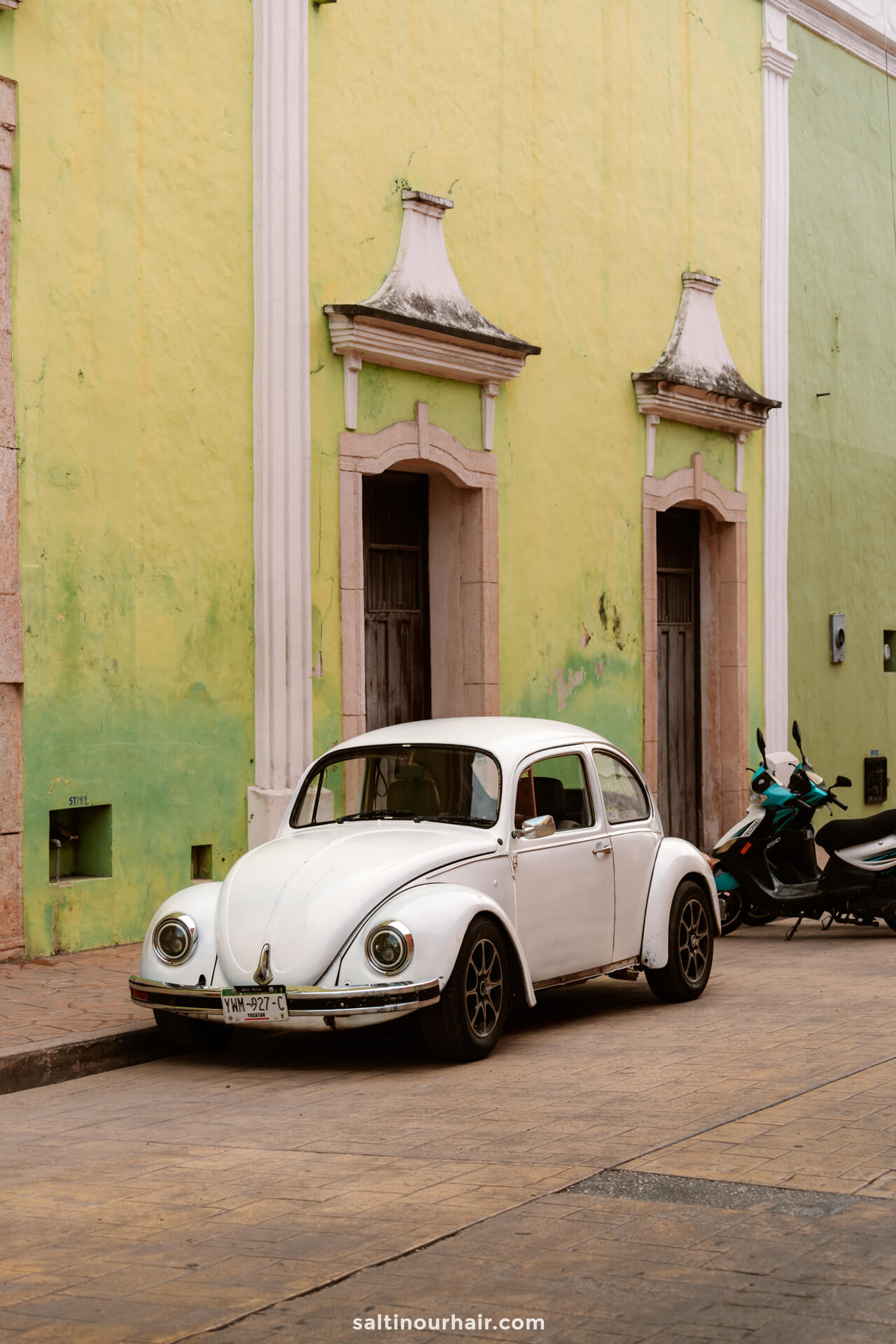 mexico yucatan itinerary vintage car