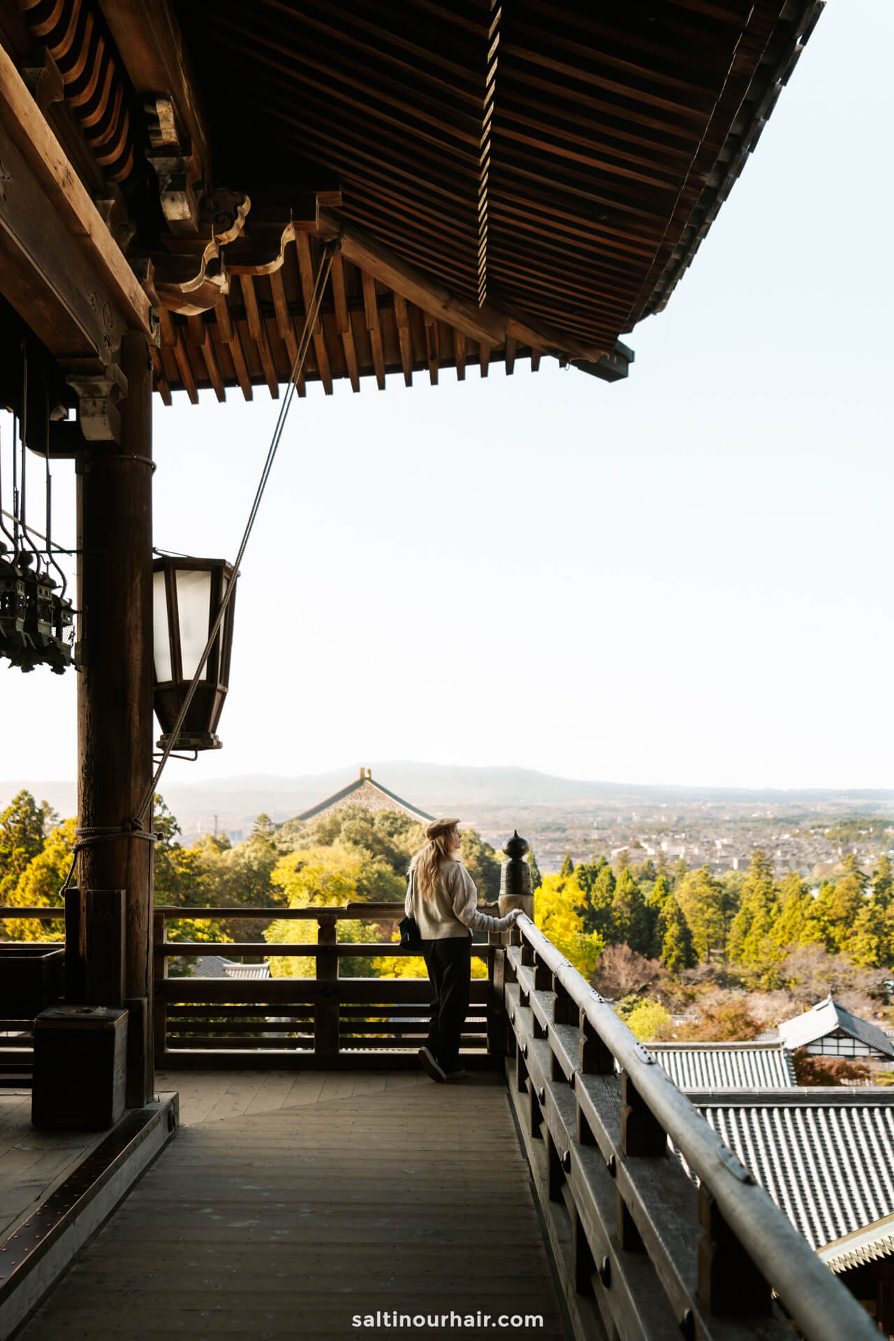 TÅdai ji Nigatsudo things to do in Nara japan