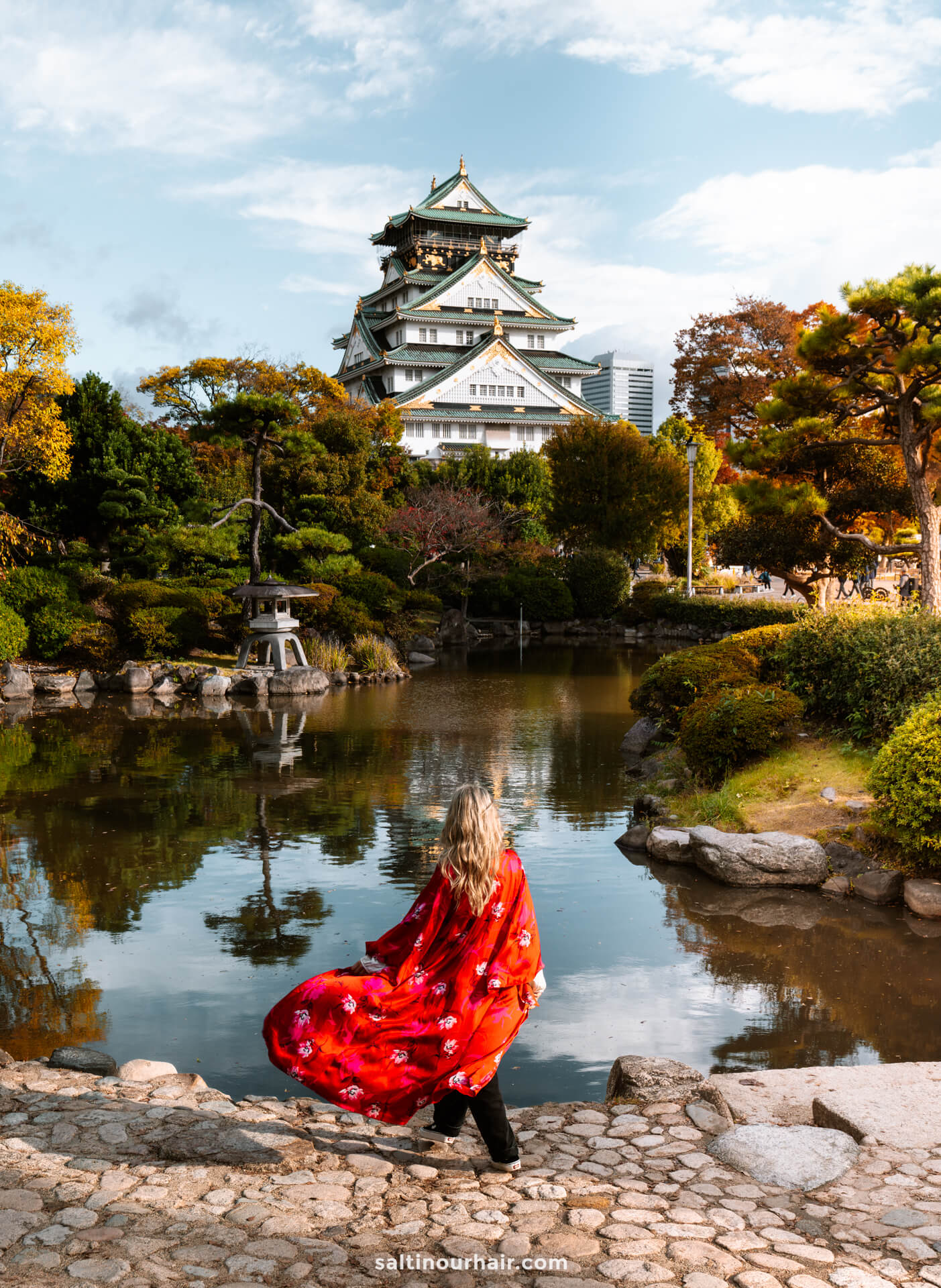 things to do in Osaka castle japan