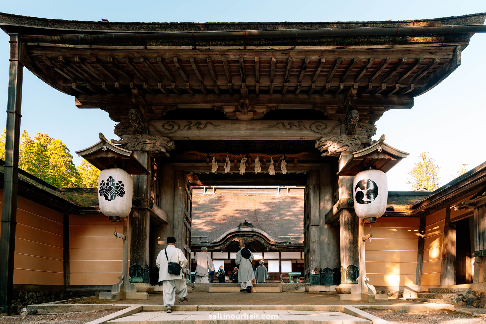 Koyasan Temple Gate japan 2 week itinerary