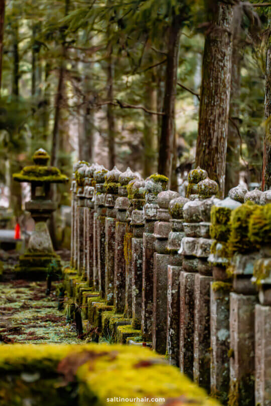 cemetery koyasan japan