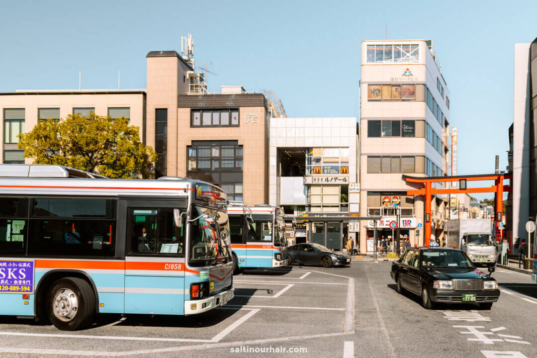 getting around in Kamakura Japan