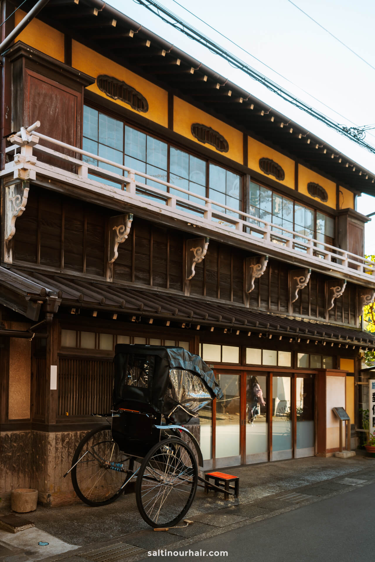 Japanese house facade Rickshaw