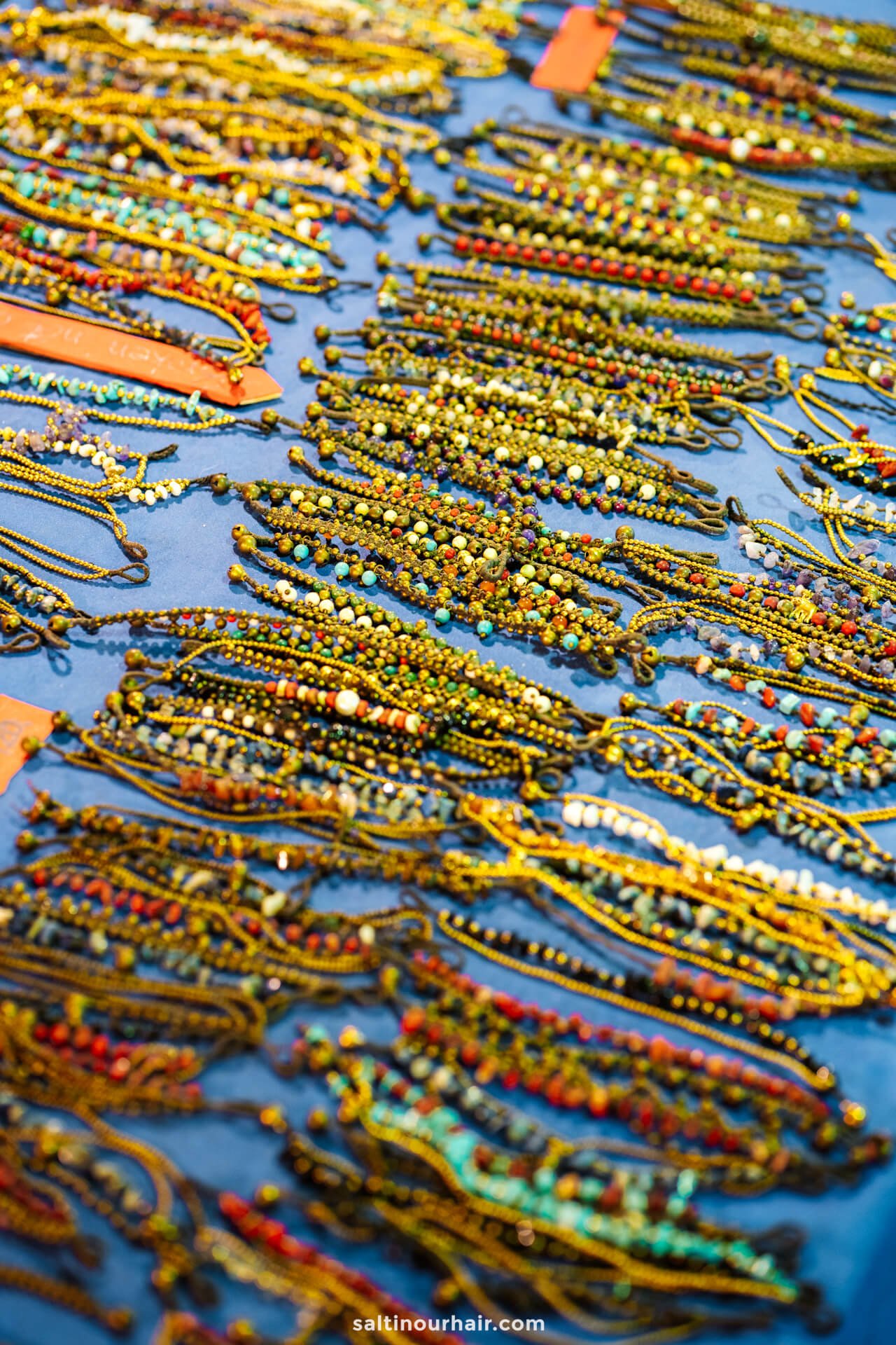 bracelets market Thong Sala Koh Phangan