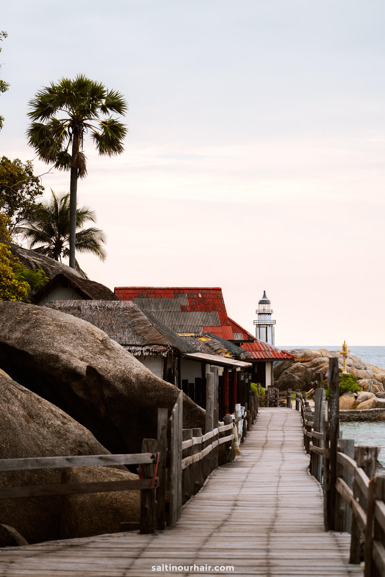 Lighthouse pathway things to do in Koh Phangan Thailand