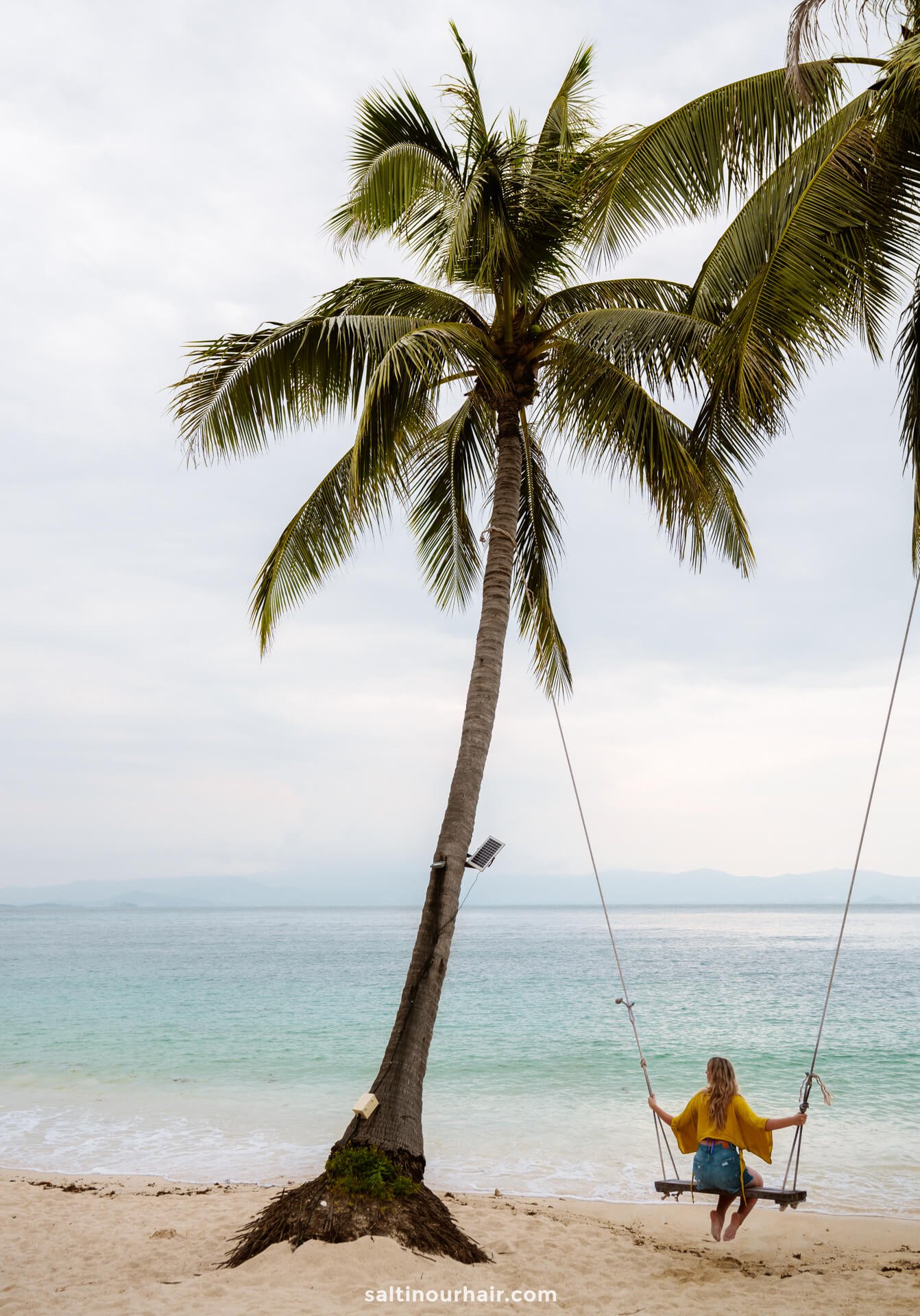 swing beach sunset Thailand