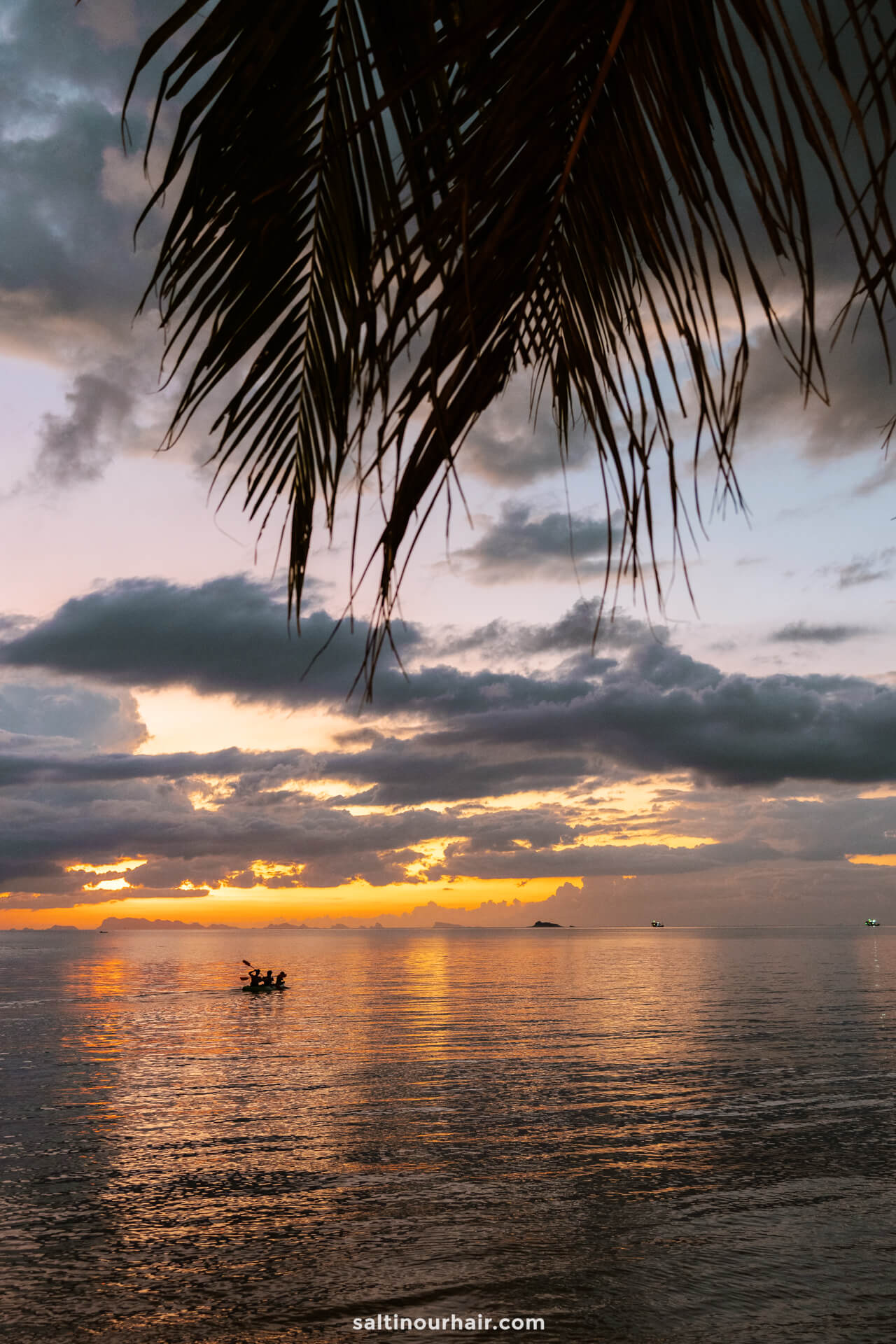 kayak sunset things to do in Koh Phangan Thailand