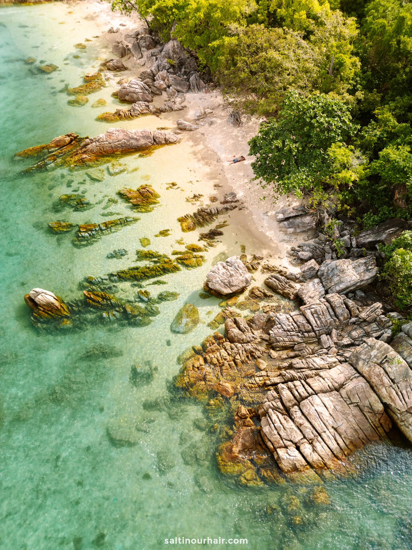 rock shore beach things to do in Koh Phangan Thailand