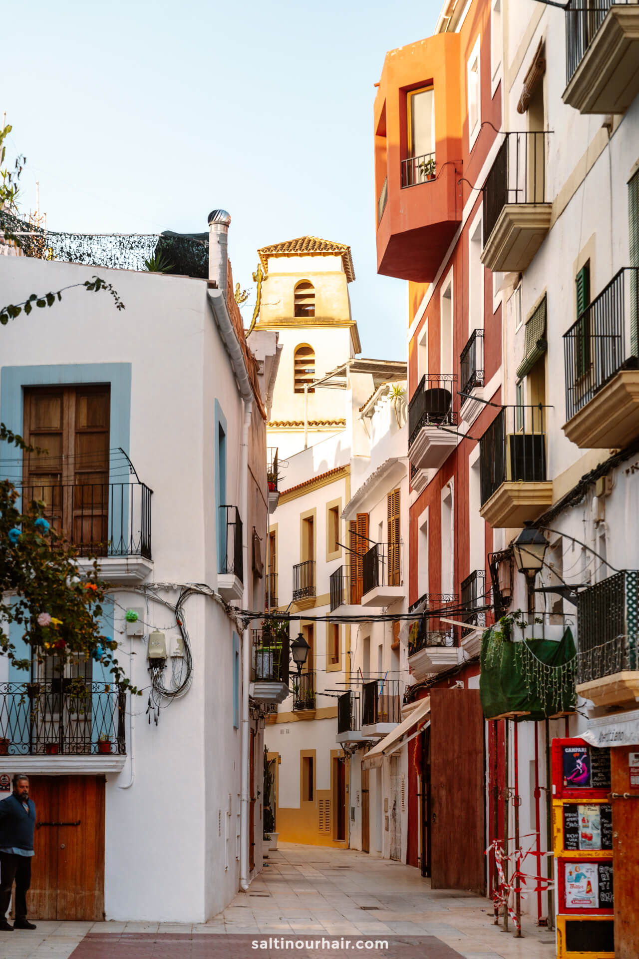 things to do in Ibiza Old Town streets