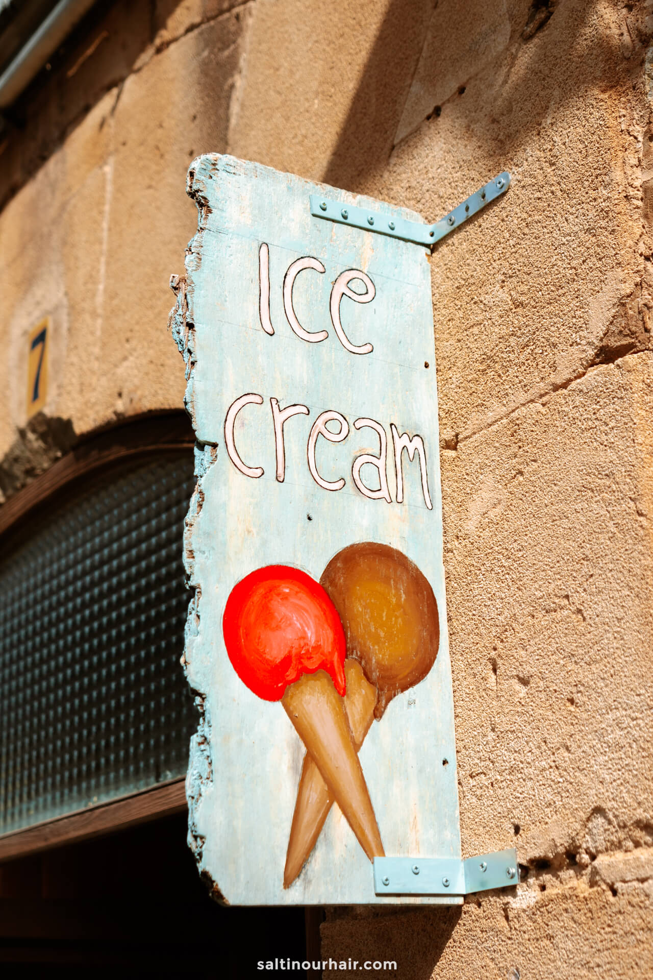 ice cream sign mallorca