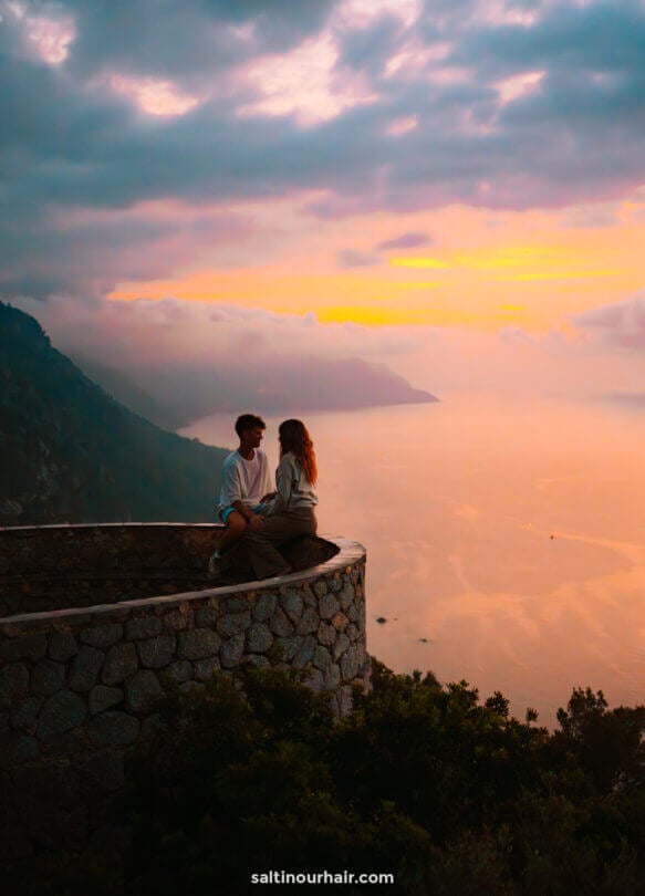 zonsondergang Mirador de sa Foradada deia mallorca