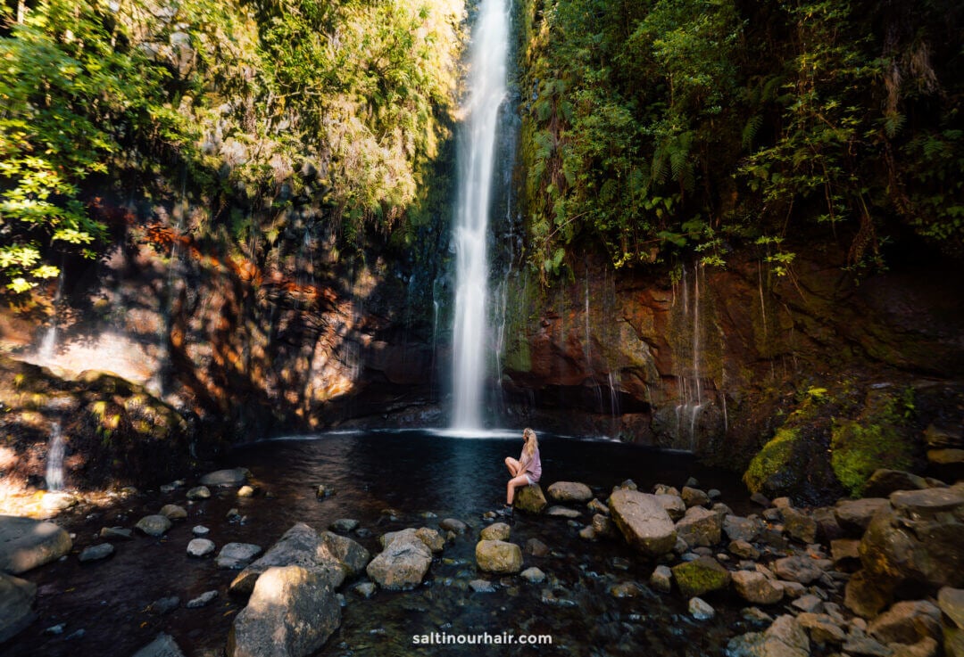 levada das 25 fontes madeira