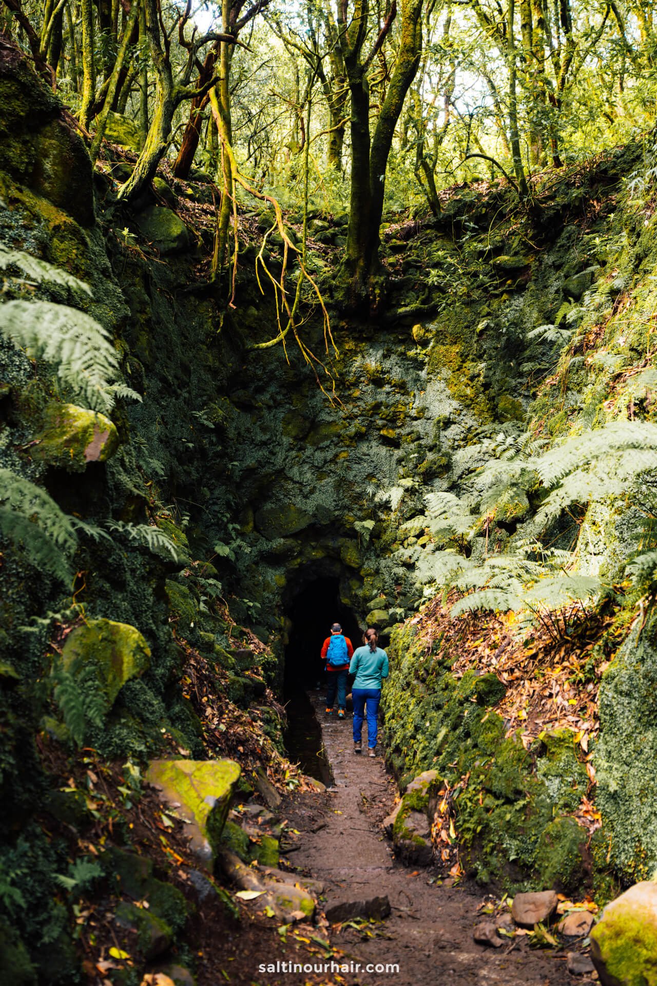 tunnel Levada do Caldeirao Verde hike madeira