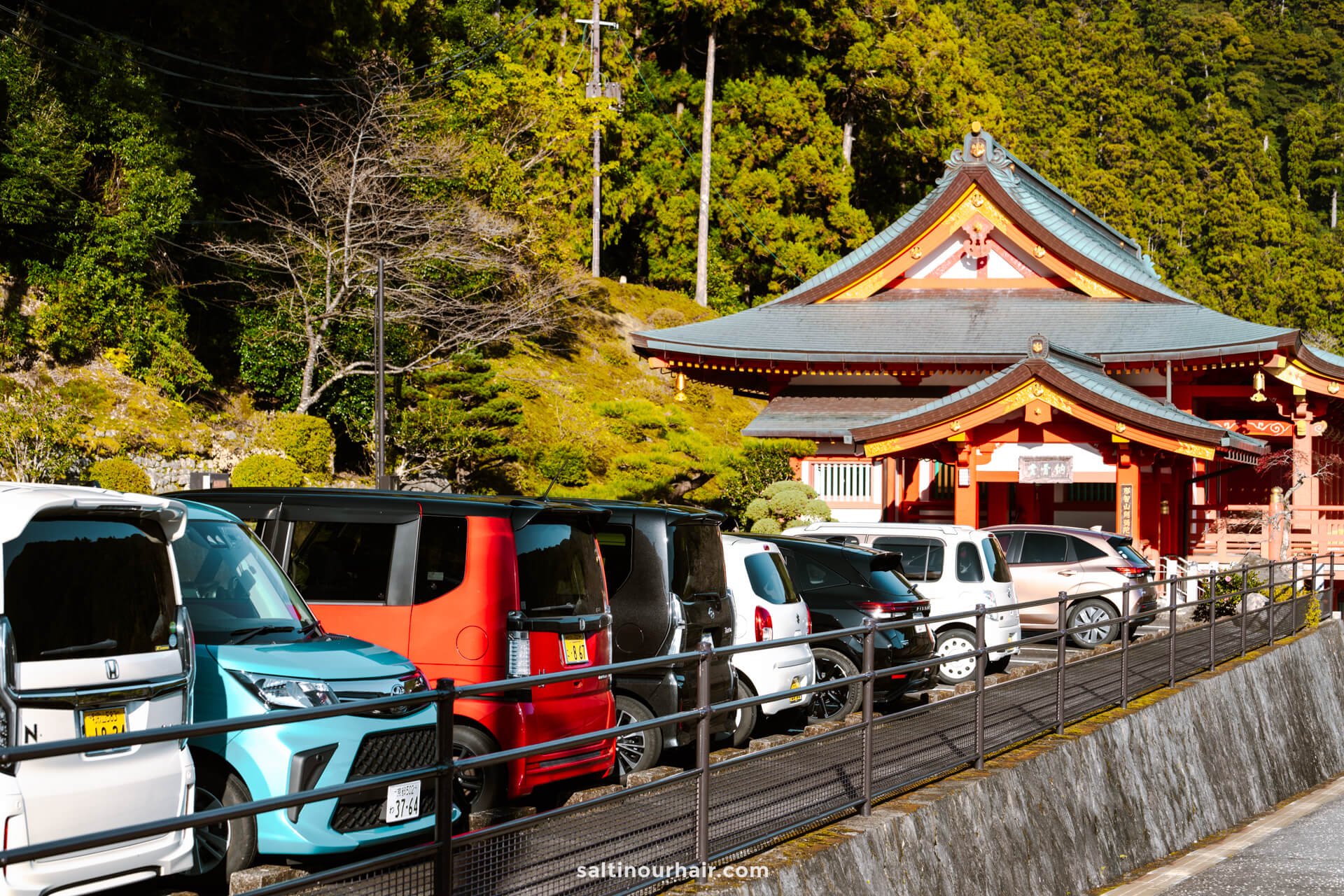 parking nachi falls japan