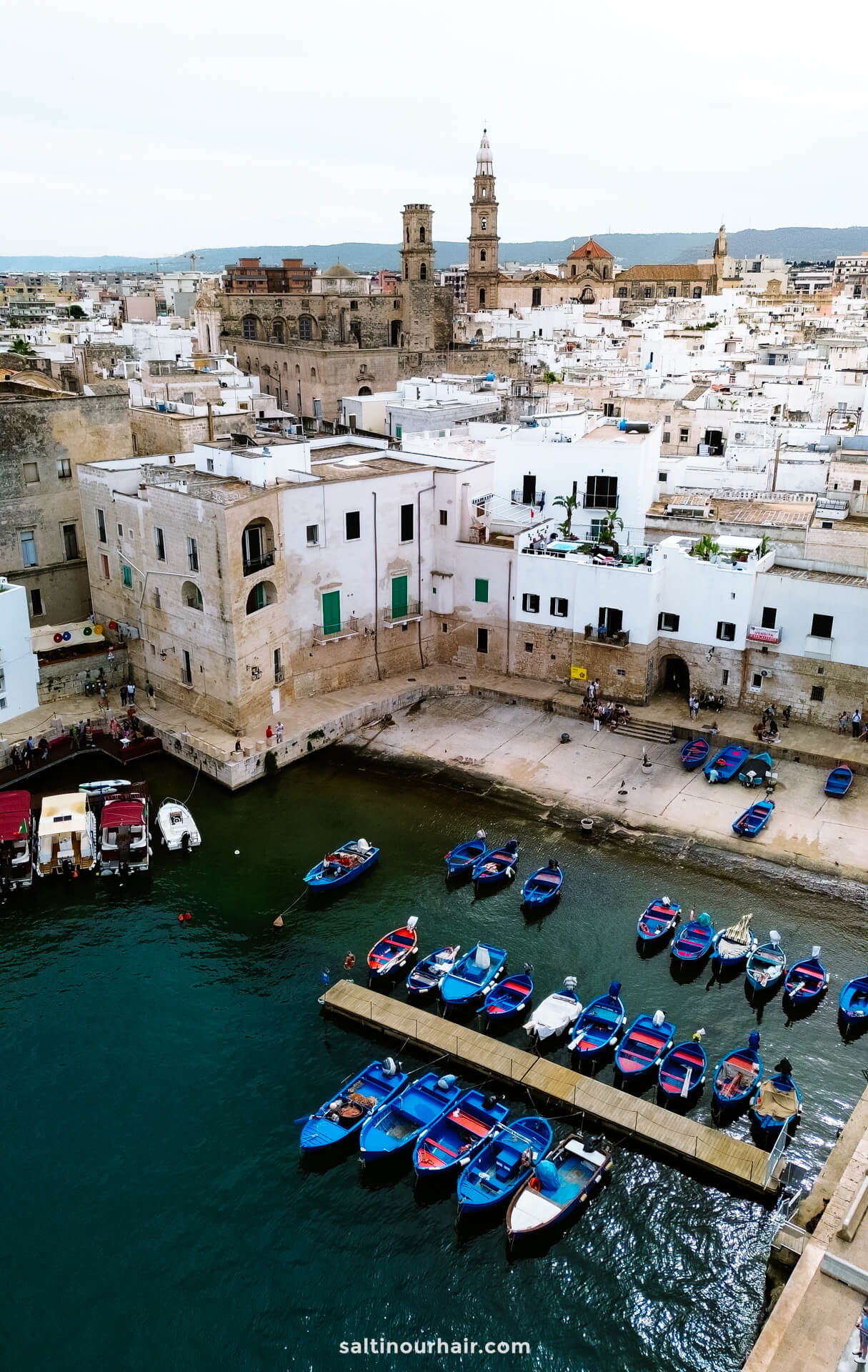 drone shot monopoli puglia