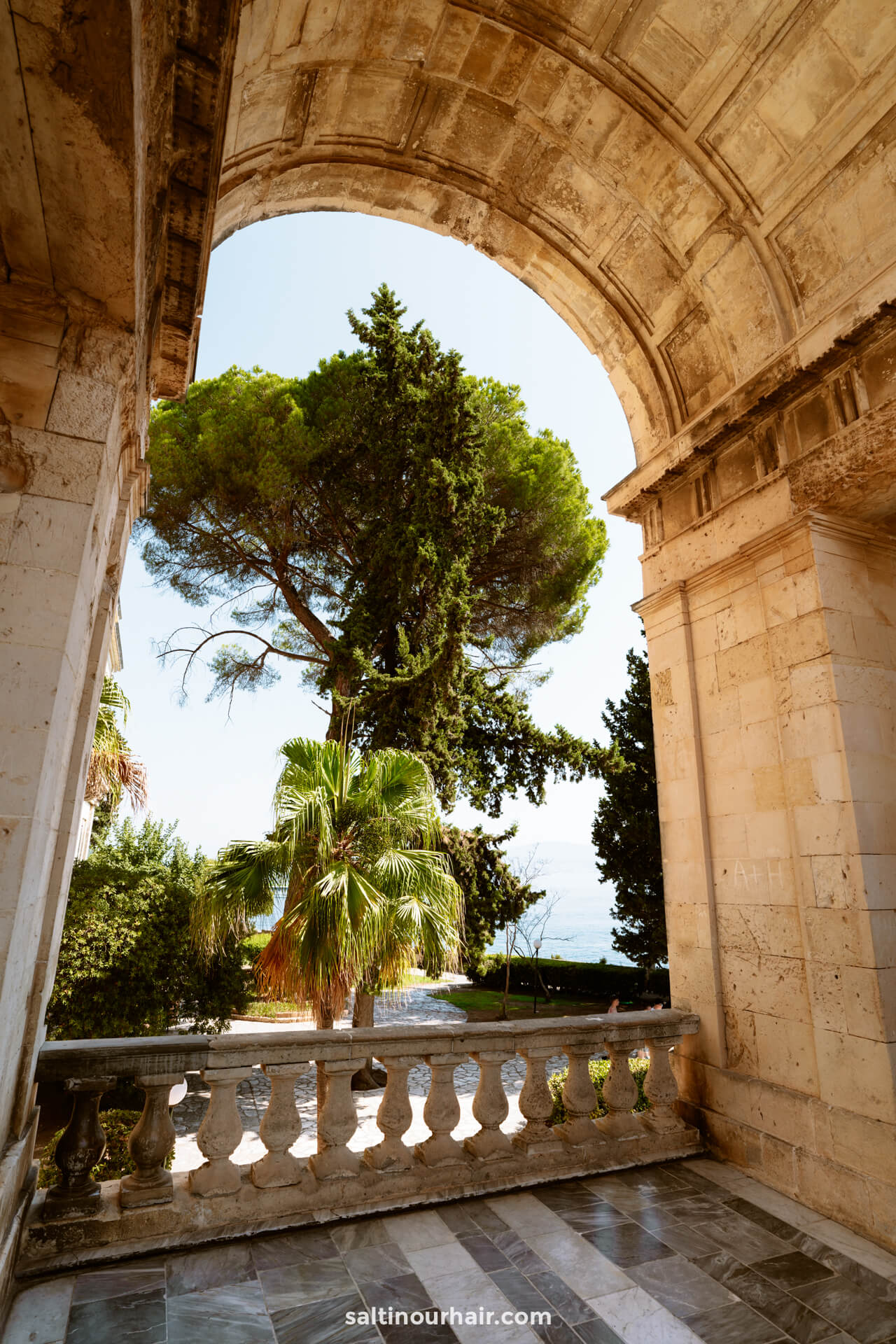 garden of the people corfu greece