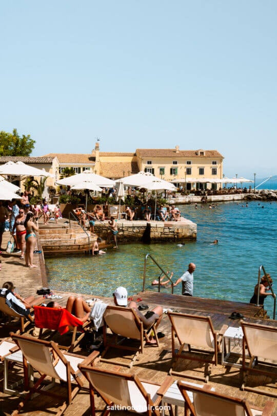 corfu greece Faliraki Beach