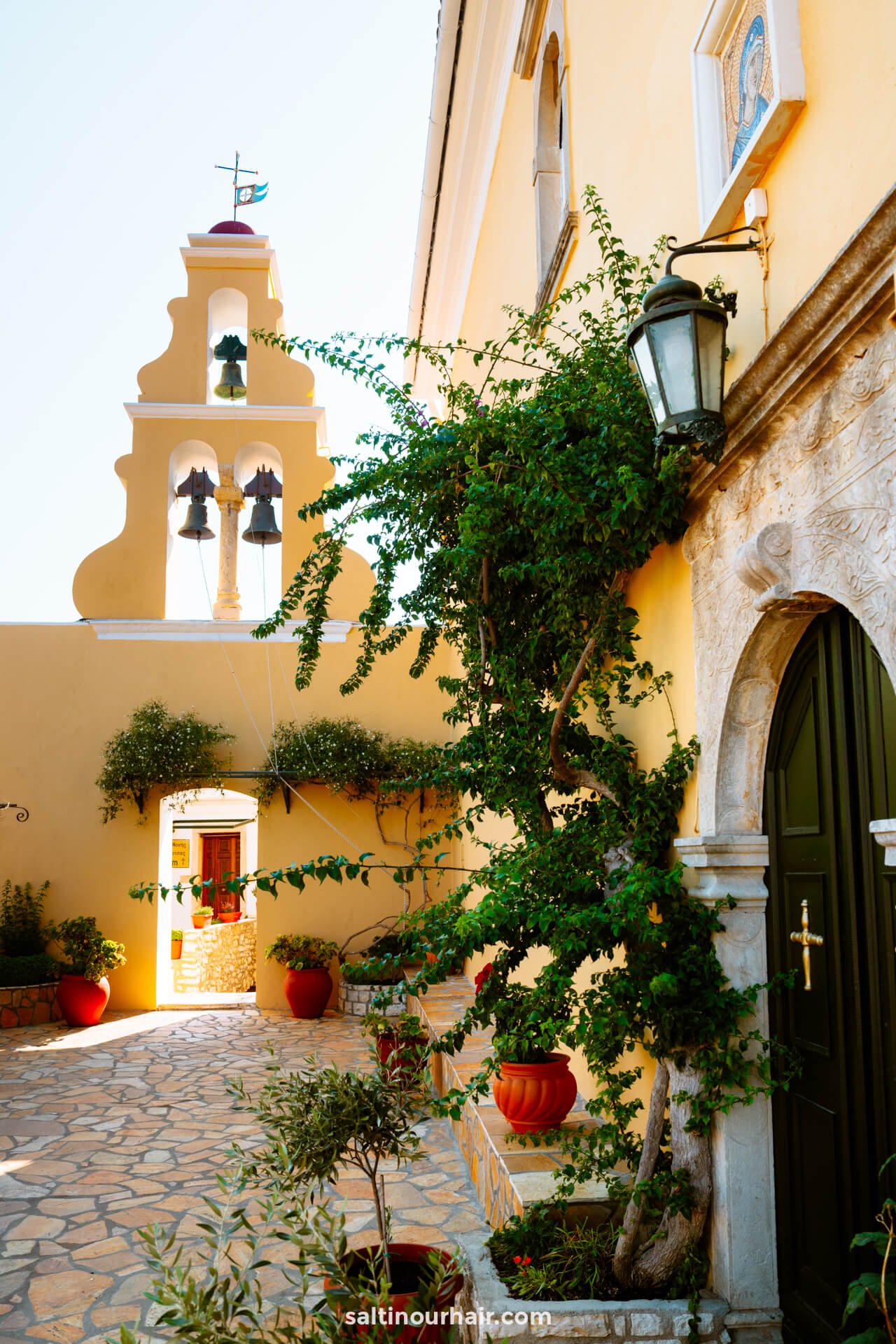 Monastery of Paleokastritsa corfu