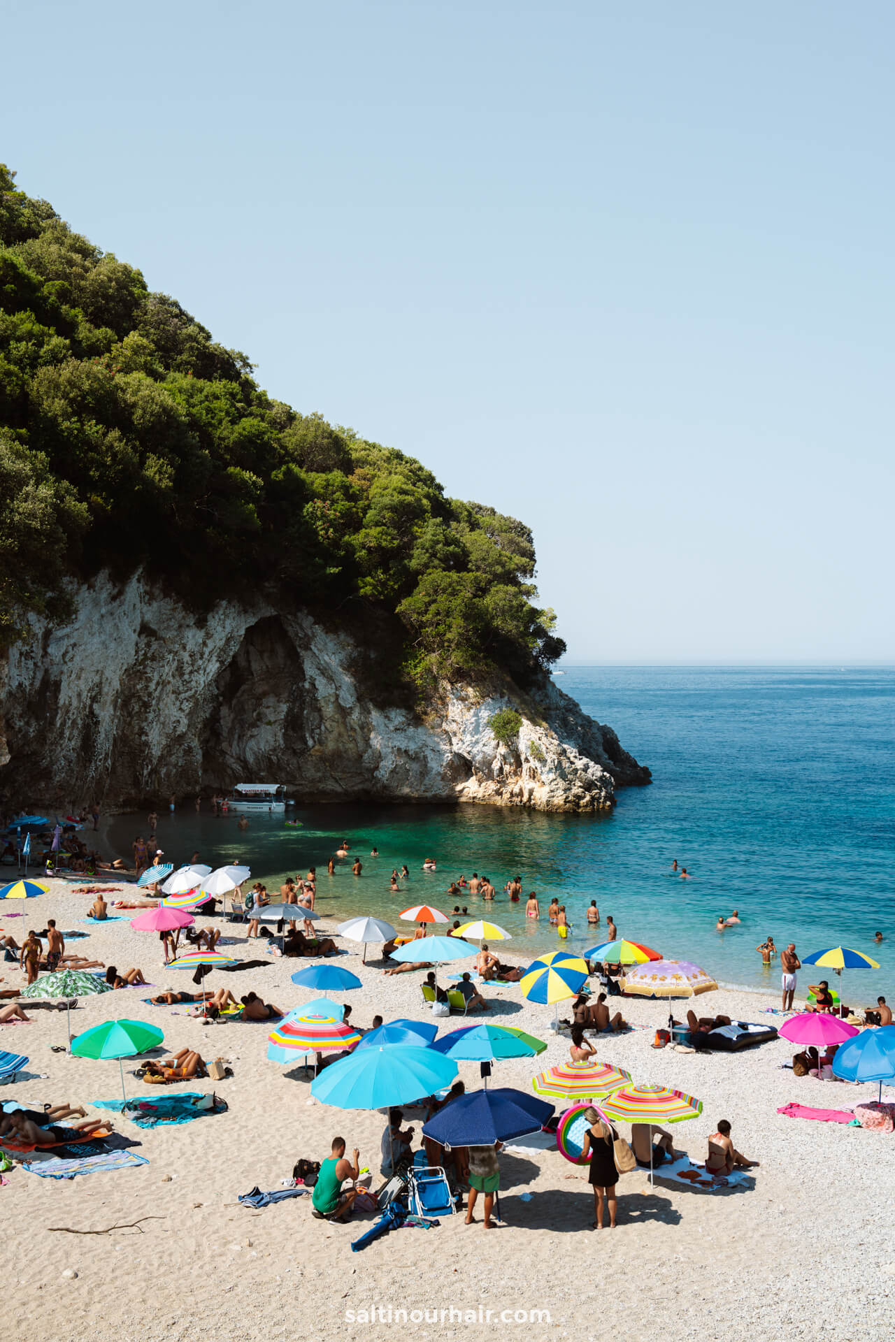 Rovinia Beach corfu greece