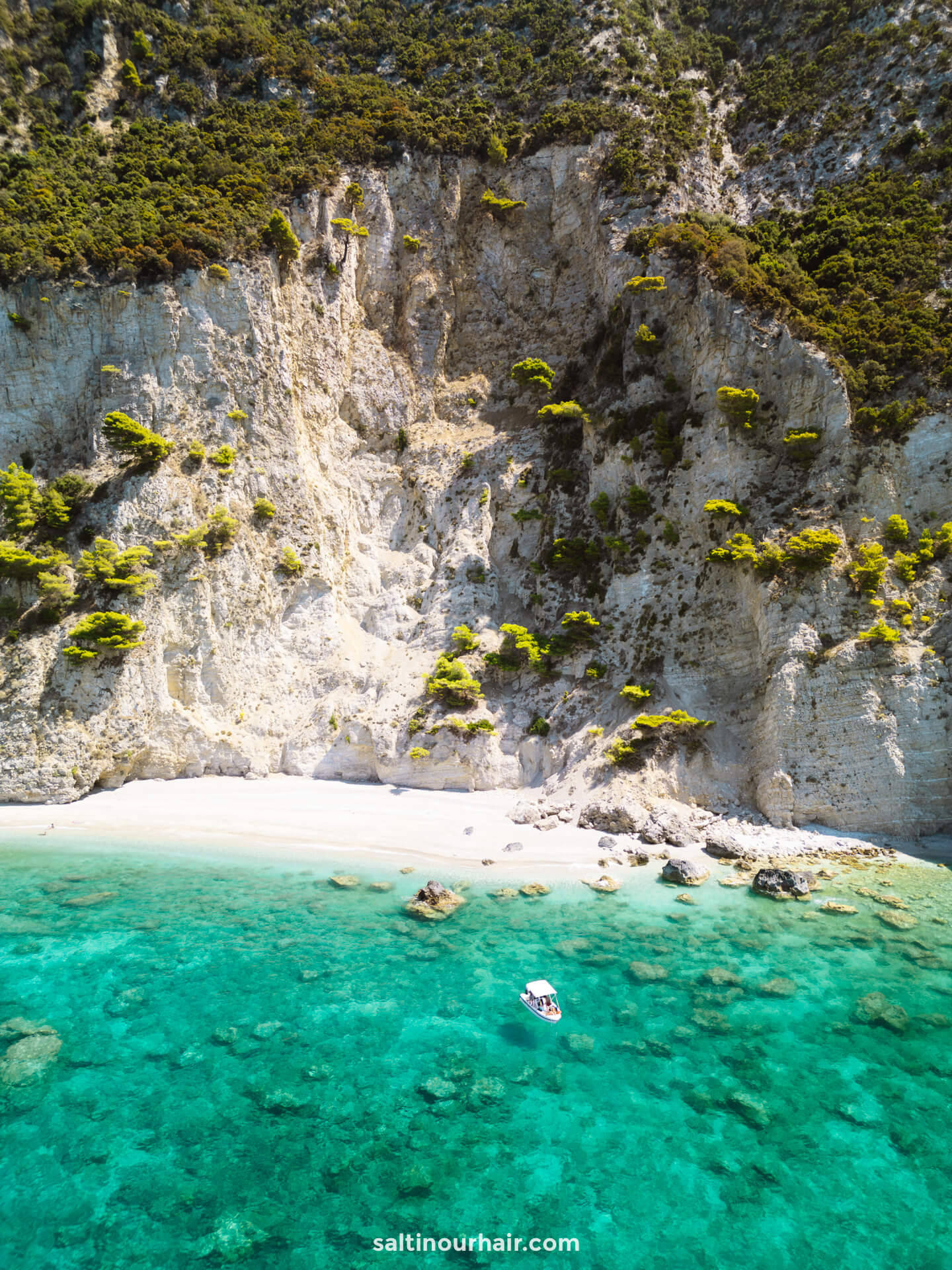 most beautiful beach corfu greece